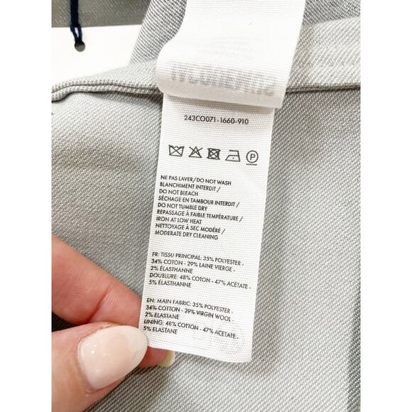 Jacquemus Caruso La Casa Draped Trench Coat Light Grey Size 36 - Picture 15 of 16